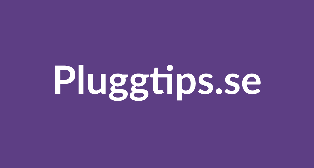 Pluggtips